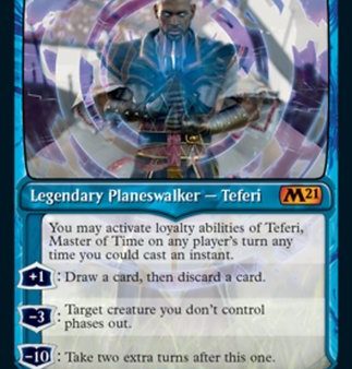 Teferi, Master of Time (Showcase) (292) [Core Set 2021] Cheap