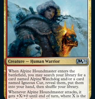 Alpine Houndmaster [Core Set 2021] Hot on Sale