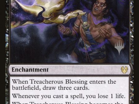 Treacherous Blessing (Promo Pack) [Theros Beyond Death Promos] Online now