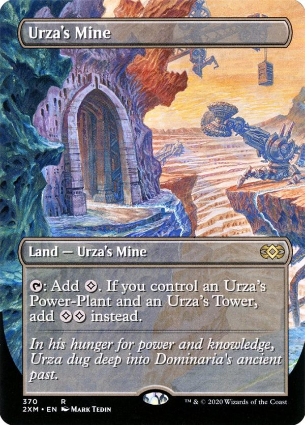 Urza s Mine (Borderless) [Double Masters] For Sale