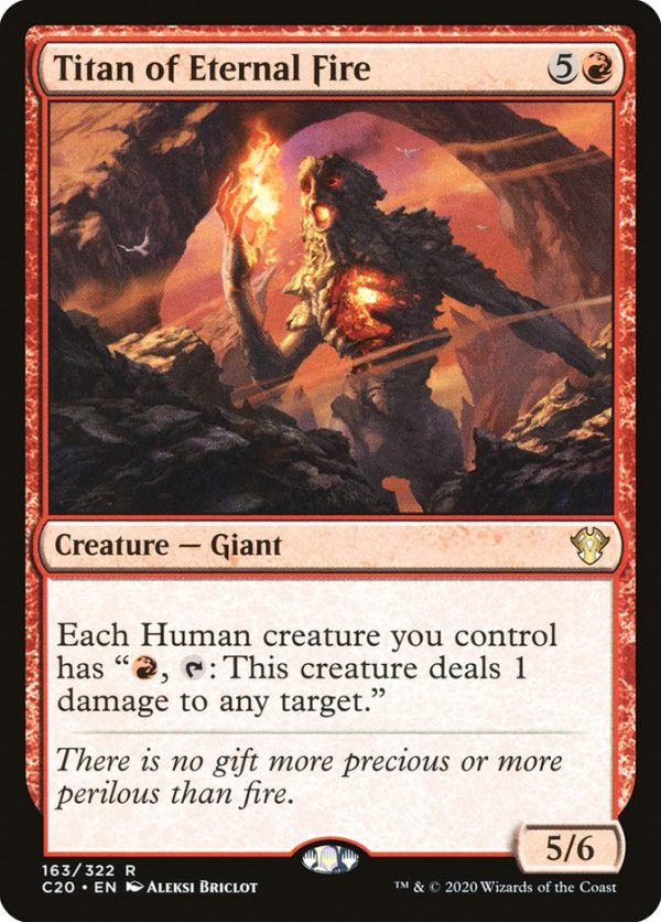 Titan of Eternal Fire [Commander 2020] Online now