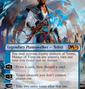 Teferi, Master of Time (Borderless) [Core Set 2021] Online now